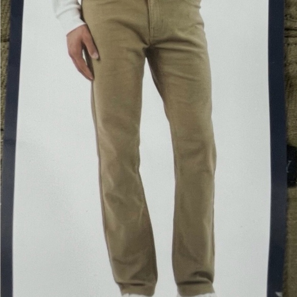 Jachs NY Straight Fit 5 Pocket Flex Waistband Tan NWT